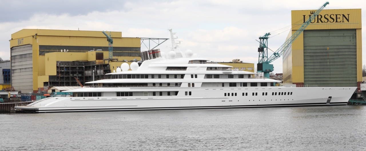 Azzam — 180m, world longest superyacht