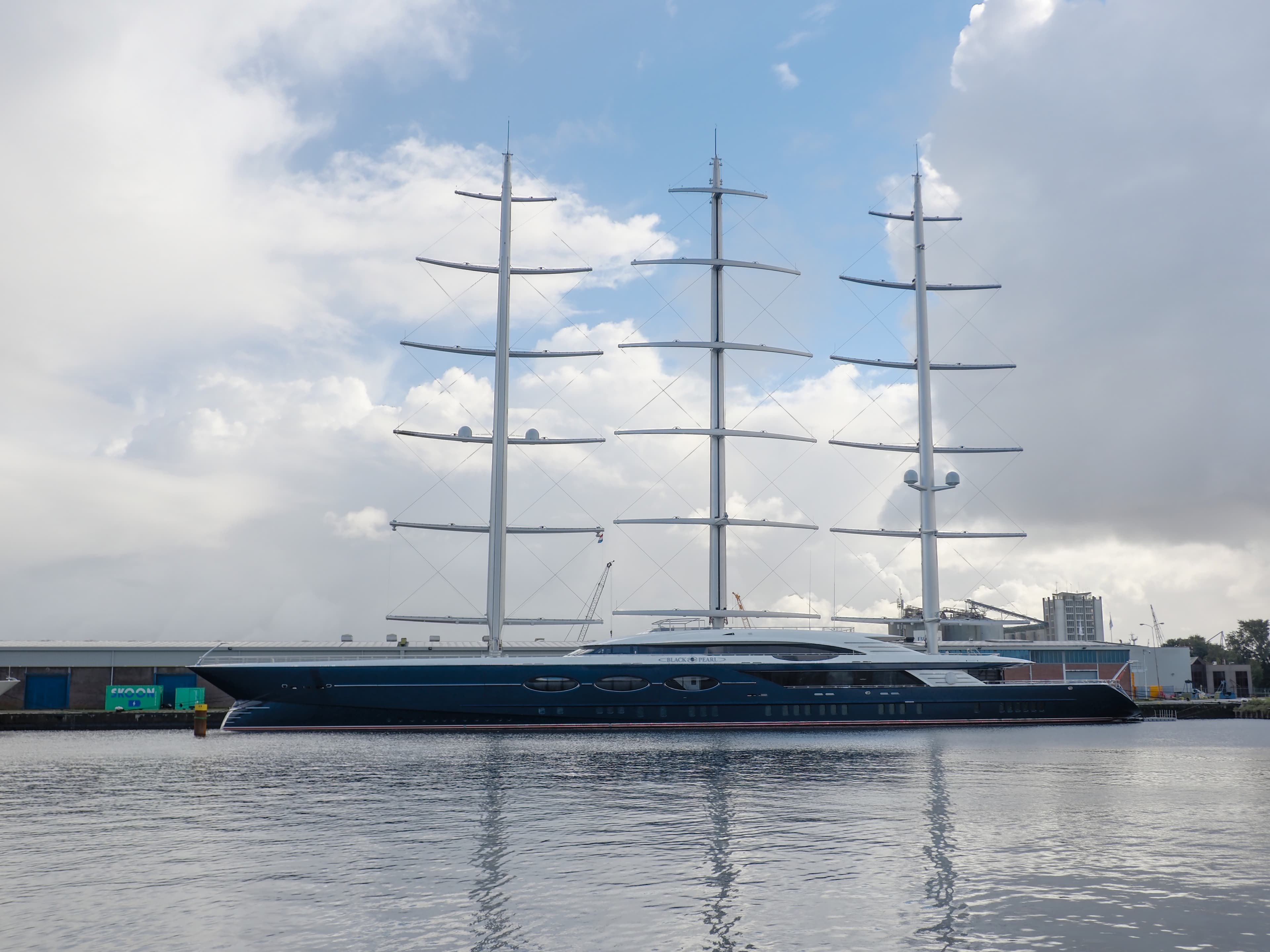 Black Pearl — 106m sailing yacht