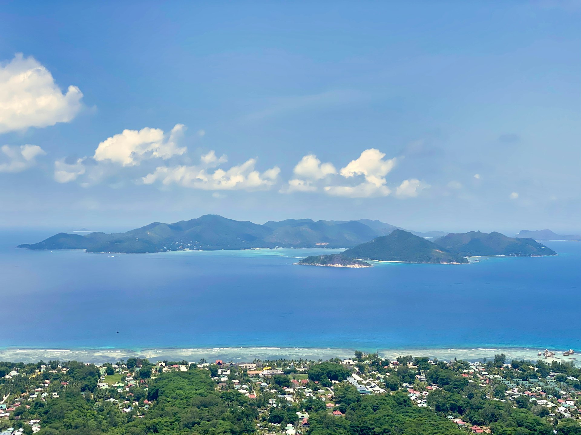 British Virgin Islands aerial view